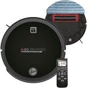 Resim Hoover H-GO 300 HYDRO 2si1 Arada Akıllı Robot Süpürge, Süpürme ve Paspaslama, 350 ml Hazne, 120 dk Pil Ömrü, 18 V Siyah 