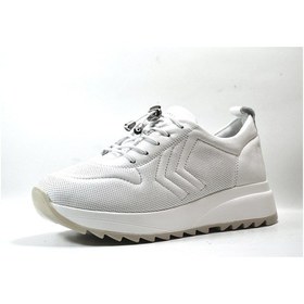 Resim Beety 23by83.k88-b Deri Beyaz-bej Ortopedik Kadın Casual Ayakkabı Bej - Beyaz 