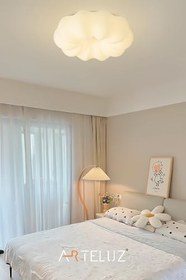 Resim LUXURY BULUT MODEL MODERN PLAFONYER AVİZE (45 CM) 