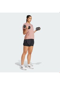 Resim Adidas Designed For Training Kadın Tişört C-adıjc9819b30a00 Pembe 
