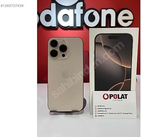 Resim Apple iPhone 16 Pro İkinci El TR | 128 GB | Çöl Titanyum 