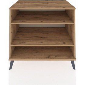 Resim Kronos Şifonyer 2 Raflı 88x59x80 Çam-çam Çam 