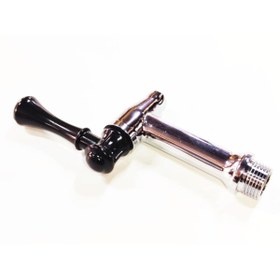 Resim Genel Markalar 1/2 arka diş çevirmeli göstergesiz kahveci teflonlu metal musluk 