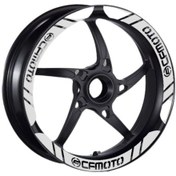 Resim Cf Moto Cf Moto Uyumlu Beyaz Jant Şeridi 
