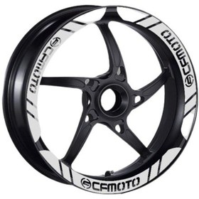 Resim Cf Moto Cf Moto Uyumlu Beyaz Jant Şeridi 