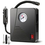 Resim 96w Araba Elektrikli Hava Pompası Mini Lastik Şişirme 12v 100psı 