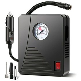 Resim 96w Araba Elektrikli Hava Pompası Mini Lastik Şişirme 12v 100psı 