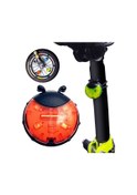 Resim Uğur Böceği Tekerlek Işık Çocuk Denge Bisiklet Bisiklet Hub Işık, Renk: Akıllı Kırmızı Diğer 