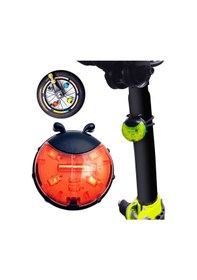 Resim Uğur Böceği Tekerlek Işık Çocuk Denge Bisiklet Bisiklet Hub Işık, Renk: Akıllı Kırmızı Diğer 