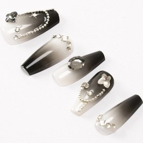 Resim Pop Beautytakma Tırnak Seti & Zararsız Yapıştırıcı, El Yapımı Handmade Popbeauty10178 