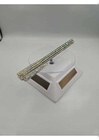 Resim Taşlı Tükenmez Kalem Diamond Işıltı Yaldız 