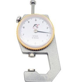 Resim Chıxı El Tipi Kalınlık Ölçer Kağıt Kalınlık Ölçer, Şartname: Orta Sınıf 0-10mm Düz Kafa 