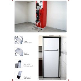 Resim Çağsan 3 Basamaklı Troya+ - Ev Tipi Merdiven Cm2213n2 