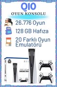 Resim HZL 2024 PS5 Retro Game Stick Atari Oyunları 20,000 Oyunlu Konsol 