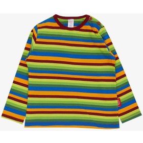 Resim Breeze Erkek Bebek Uzun Kollu Tişört Patlı Renkli Çizgili 9 Ay-3 Yaş, Karışık Renk Karışık Renkli 