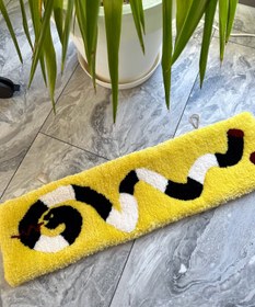 Resim Snake Handtufted Duvar Halısı 