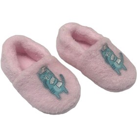 Resim Esco Sesa Kız Çocuk Panduf- Kaydırmaz Taban- Pembe 