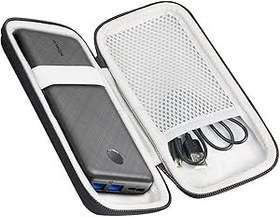 Resim khanka Anker PowerCore Essential 20000 mAh / 20000 PD Powerbank için sert kılıf, harici akü kılıfı, koruyucu kılıf, (sadece çanta) 