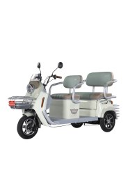 Resim Arora Felix New Elektrikli 3 Tekerlekli Moped Yeşil 