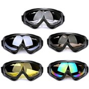 Resim Motosiklet Gözlükleri Maske Motokros Gözlükleri Kask Gözlükleri Rüzgar Geçirmez Off Road Moto Kros Kaskları Gözlüklerşeffaf 