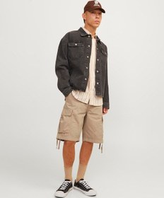 Resim Jack & Jones Jack&jones Jpstcole Jjtucker Erkek Kargo Şort 12253122-18188 001 