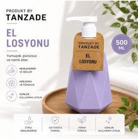 Resim Produkt By Tanzade Nemlendirici El Losyonu 500 Ml Lavanta Ferahlığı, Cilt Dostu Günlük Bakım 