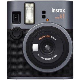 Resim Instax Mini 41 Siyah Analog Şipşak Fotoğraf Makinesi 
