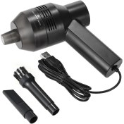 Resim Youmex Usb Süngerli Minyatür Süpürge - Araç, Klavye, Pencere Ve Elektronik Aletler İçin Derin Temizlik - Siyah Hk-6019a 