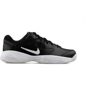Resim Nike Court Lite 2 Erkek Tenis Ayakkabısı Ar8836-005 Siyah 