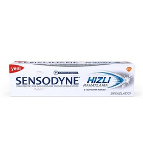 Resim Sensodyne rapid relief diş macunu beyazlatıcı 75ml 