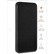 Resim SnapMax SNP-3001 Siyah 10.000 mah Powerbank 2x USB Çıkışlı 1 Type-C ve 1 Micro Girişli 