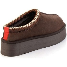 Resim Kahve Kadın Panduf K04502060502 Çok Renkli 