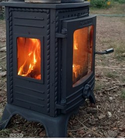 Resim Fs 52 Minör Lüx 3 Camlı Şömine Soba 