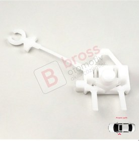 Resim Fiat Doblo Mk1 için Sağ Ön Cam Kriko Klipsi 51830869 N11.5127 