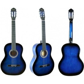 Resim Lichtenberg Cg851 Bls Mavi Klasik Gitar Taşıma Çantalı 