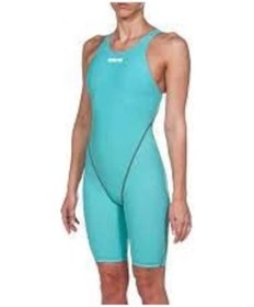 Resim Arena Kadın Yarı Karbon Yarış Mayosu W Powerskın St 2.0 Fbslob / Aquamarıne 2a898681 Yzm Mavi 