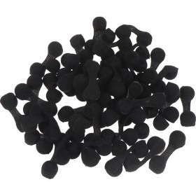 Resim Mingjin Shop 1 Siyah Stil Lot Kirlilik Karşıtı Bronzlaşma Burun Tıkacı Sprey Burun Filtreleri Sünger (Yurt Dışından) 