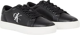 Resim Calvin Klein CLASSIC CUPSOLE LACEUP Kadın Spor Ayakkabı, Siyah, 36 