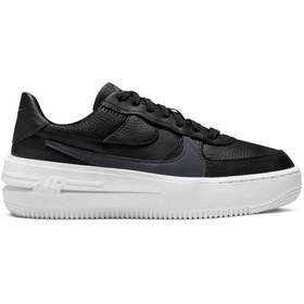 Resim Nike Air Force 1 Platform Kadın Sneaker Ayakkabı Dj9946-001 (Dar Kalıp 1 Beden Büyük Alınız 