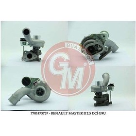 Resim TURBO SARJ RENAULT MASTER II 2.5 DCI G9U 110BG 120BG GUA 40415 