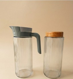 Resim Leelahome 2'li Set Cam Kavanoz-sürahi 1500 Ml 