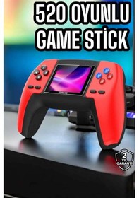 Resim Mey İthalat Gamepad 520 Retro Oyunlu Taşınabilir El Konsolu Atari 52559055 