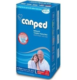 Resim Canped Belbantlı Yetişkin Hasta Bezi L 7 Adet 