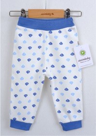 Resim Ciccim Ciccimbaby %100 Pamuk Antialerjik Bebek Cildine Uygun Tek Alt Patikli Alt Set Alt Pijama Alt 4650 