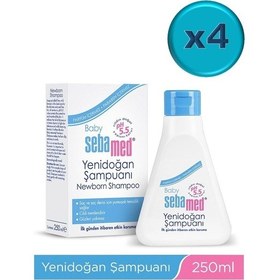 Resim Sebamed Bebek Şampuanı 4 x 250 ML 