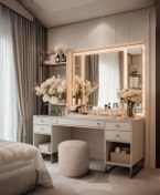 Resim Diana Slim Line Luxury Puf, Silindir 