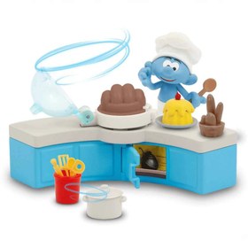 Resim NessiWorld SmurfsFigure andKitchenPlaySetPUF18000 