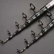 Resim Premium Karbon Fiber Olta Kamışı - Uzun Atış, Deniz Kullanımı, Siyah Altın Detaylı, 8.86 ila 3.6 Metre Boyutlar, Hafif ve Dayanıklı, Balıkçılar İçin Mükemmel Hediye, Pas Dirençli Makara | Deniz Balıkçılık Ekipmanı 