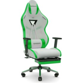 Resim Warrior Aragorn Blanc Deri Oyuncu Koltuğu - Yeşil - Ayak Uzatmalı Bilgisayar Sandalyesi 1698B0513 