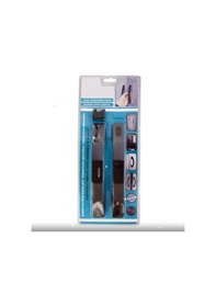 Resim 10-6 Mm Cam Duşakabin Kolu Hilal Duşakabin Kolu Siyah Ay Duşakabin Cam Kapı Ve Kabin Kolu Siyah 